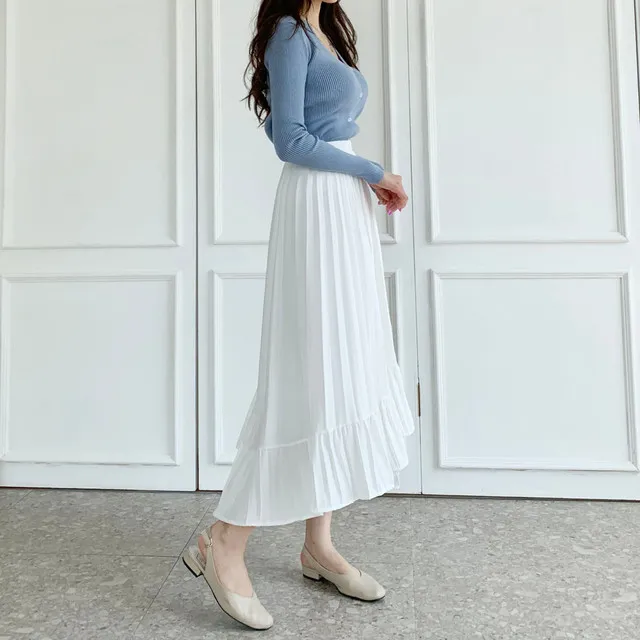 [묶음할인] 소프트 촉감 브이넥 글램핏 골지 가디건 ﻿아이보리 베이지 블랙 연두 소라 핑크 연보라 와인 카키 겨자 에메랄드 개강룩 새내기룩 봄 벚꽃룩 꽃놀이룩 개강여신 상세 이미지 73