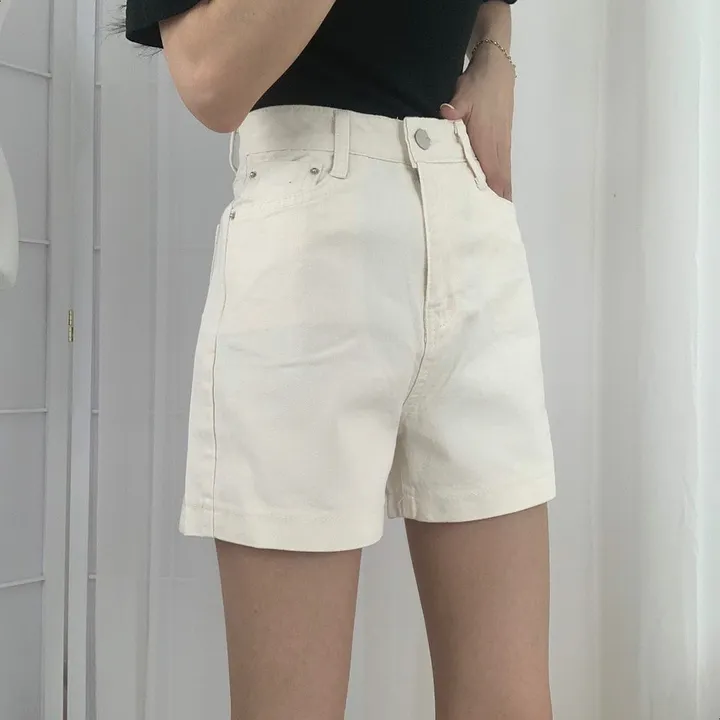 [2Color]베이직 기본 하이웨스트 데일리 면반바지 상세 이미지 9