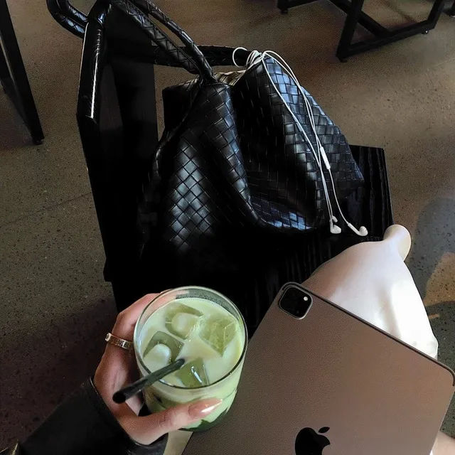 [보부상추천👜/찐추천템] 드래곤 레더 숄더 빅백