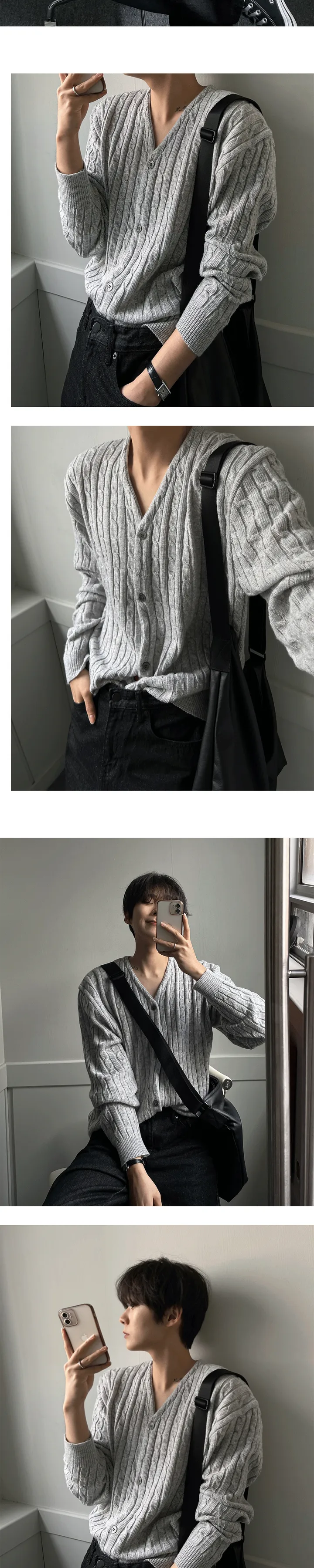 미리봄🌱 [ALL 20%/주문폭주] 로운디테일 케이블 가디건 상세 이미지 51