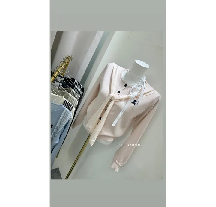 [컬러추가/👍원단GOOD👍] 젤리 스트라이프 숄 가디건(8color) 상세 이미지 10