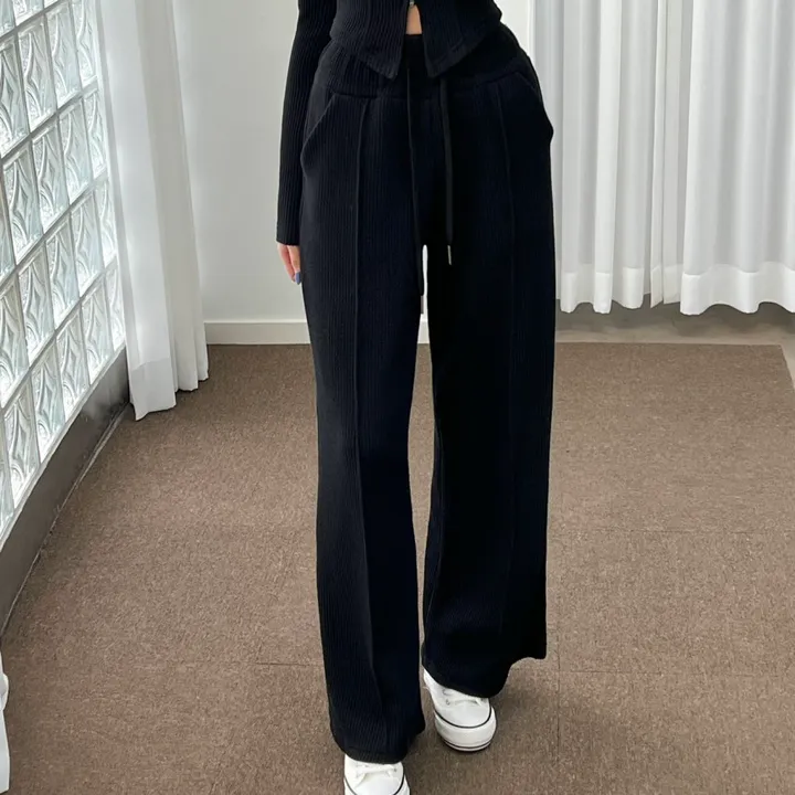 *봄ver* [MADE:컬러추가] #-3kg!! 슬림 빅후드ver.1 오프숄더 셋업 (5color) 슬림핏 크롭 후드집업 오프숄더집업 롱 와이드팬츠 트레이닝세트 상세 이미지 29