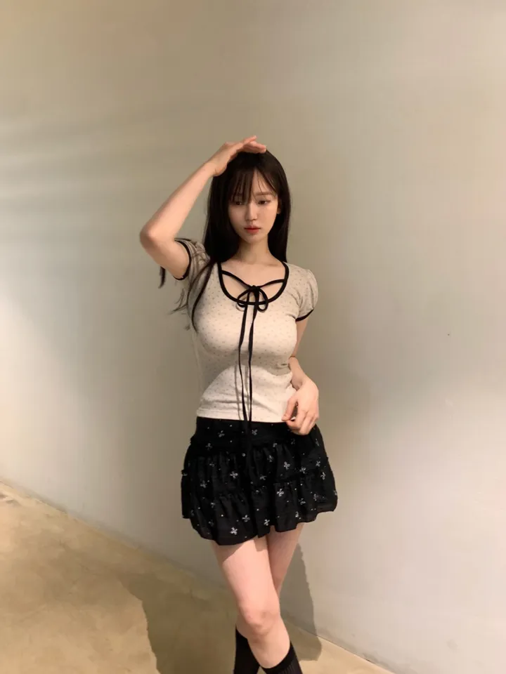 드레스 모델 착용 이미지-S1L36