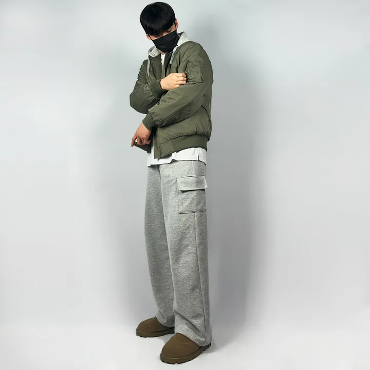 [주문폭주] 겨울 모자 탈부착 항공 점퍼 패딩 블루종 바람막이 오버핏 봄 가을 후드집업 집업 숏패딩 아노락 상세 이미지 14