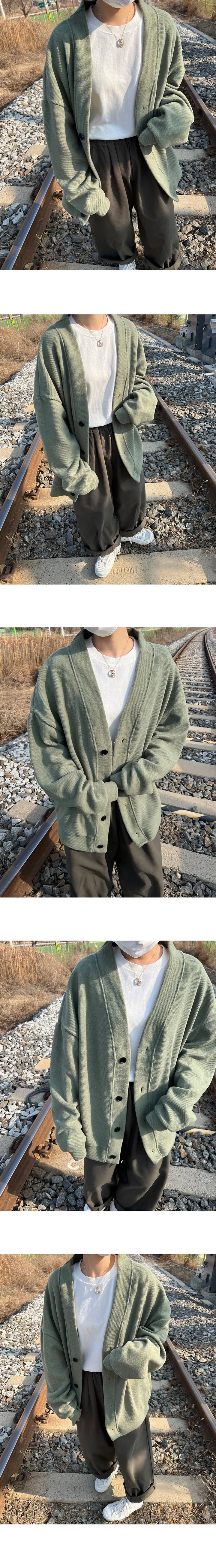 [unisex] 바카 오버핏 가디건 (6color) 상세 이미지 2