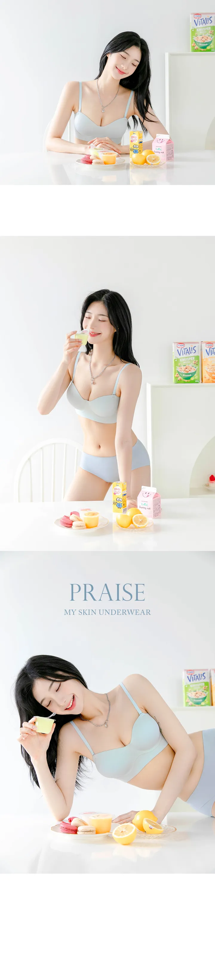 윗가슴채워요✨ 찬사 뽕브라+팬티SET 상세 이미지 28