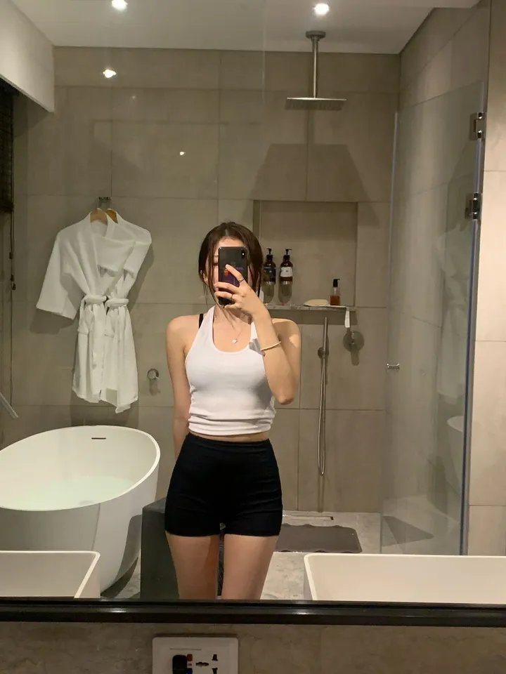 웨비니  2부 쇼츠 레깅스 상세 이미지 5