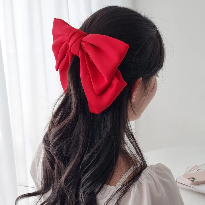 리본핀 착용후기 리본머리카락 사용방법 스타일링 팁