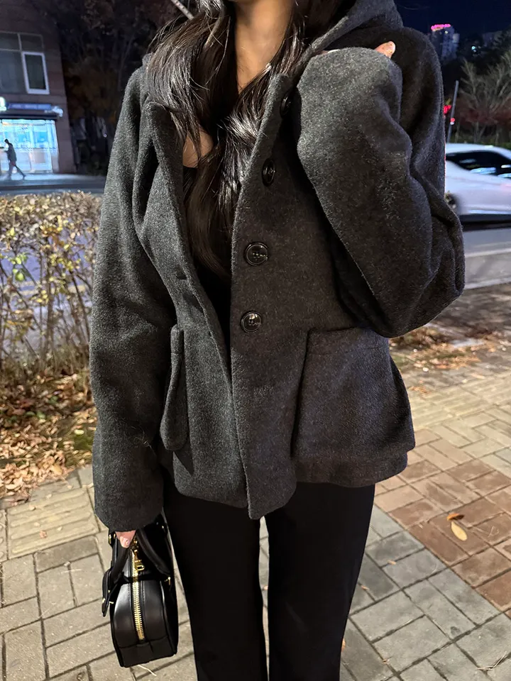 헤르미온느 마녀 울 코트 상세 이미지 14