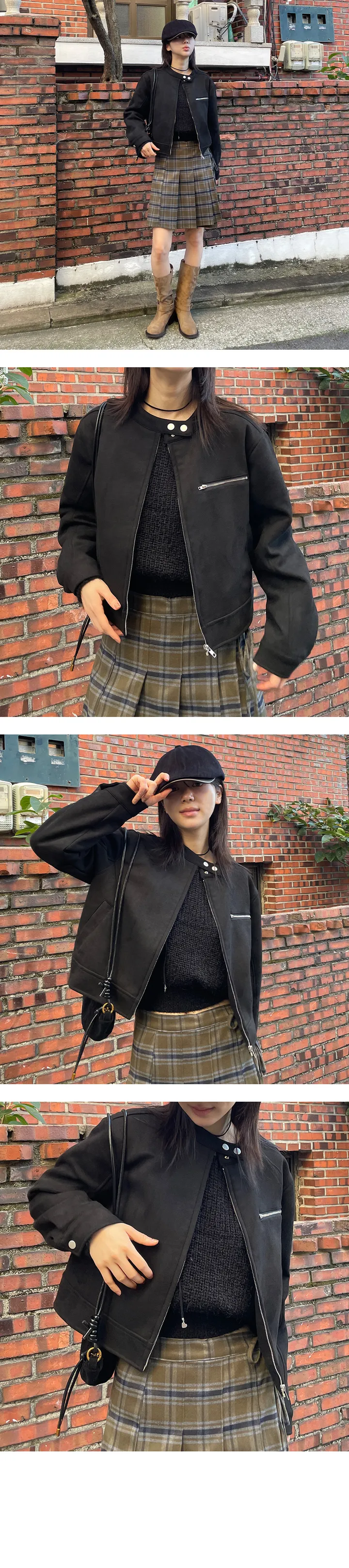 [당일발송🚀MADE/봄아우터/간절기]로멘 스웨이드 노카라 자켓(3colors) 상세 이미지 6