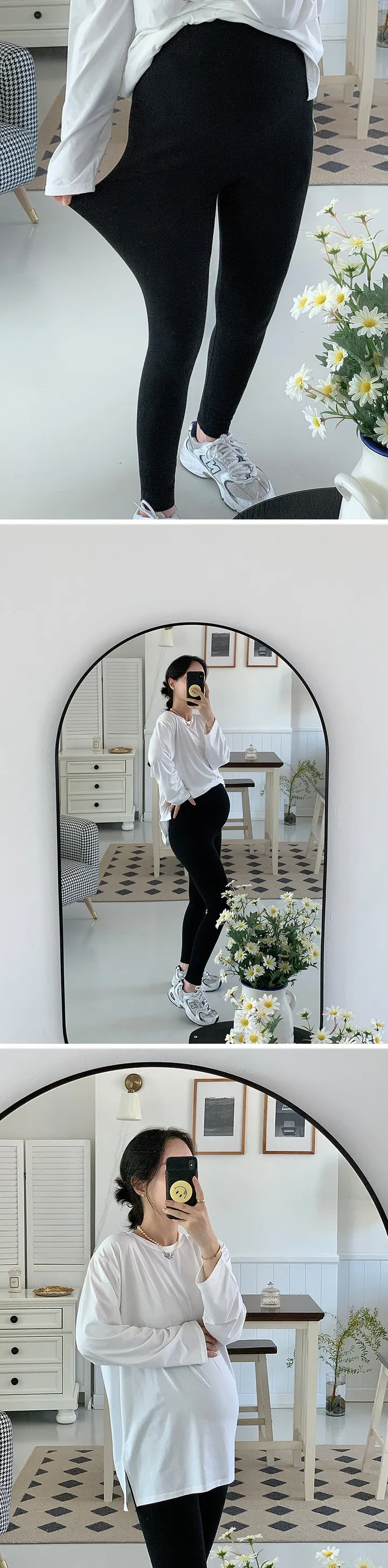 [자체제작🪡/임산부추천🤰🏻] MADE 감동 임산부 레깅스 (one color) ‘임부복’ 상세 이미지 7