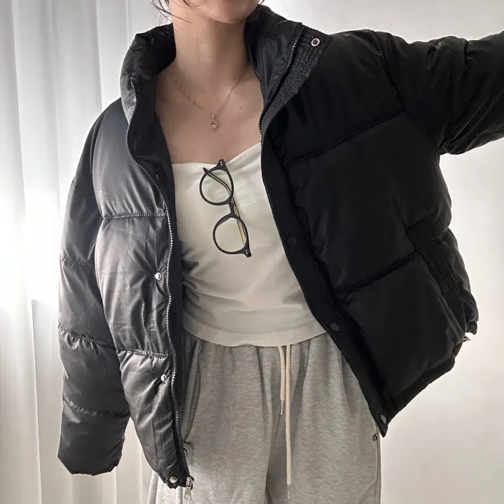 [최저가🔥] 꾸안꾸 강추! 루즈핏 패딩 점퍼 학생 대학생 데일리 데이트 캐주얼 캠퍼스 신상 특가 할인 봄 여름 가을 겨울 여행 수학여행 졸업 개강 졸사 하객룩 직장인 상세 이미지 34