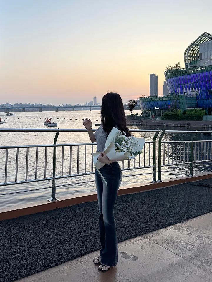 [자체제작/허리쏘옥/히든밴딩/기본,롱ver] -3kg 몸매 보정 워싱 롱 부츠컷 데님 청바지 롱팬츠 상세 이미지 93