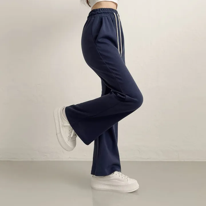 [말라핏!/숏,기본,롱] 다리 길어보이는, 세미 부츠컷 데일리 트레이닝 팬츠 슬림 라인 봄 가을 키작녀 바지 (6color) 상세 이미지 43