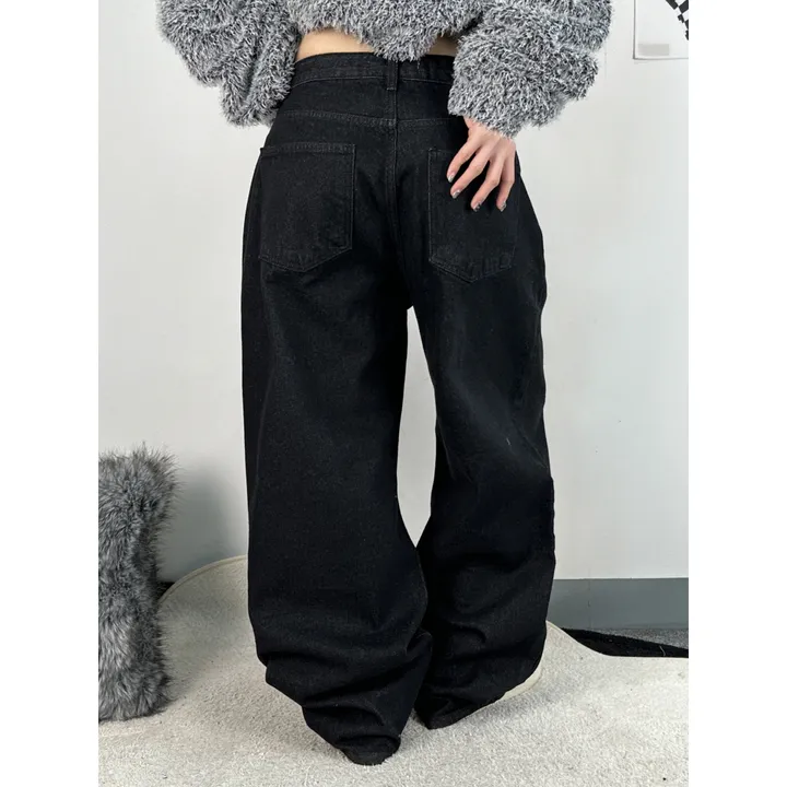 [UNISEX]시티드 데님 루즈 박시 후드 집업 점퍼 자켓(2color/5-7일 여유주문) 상세 이미지 19