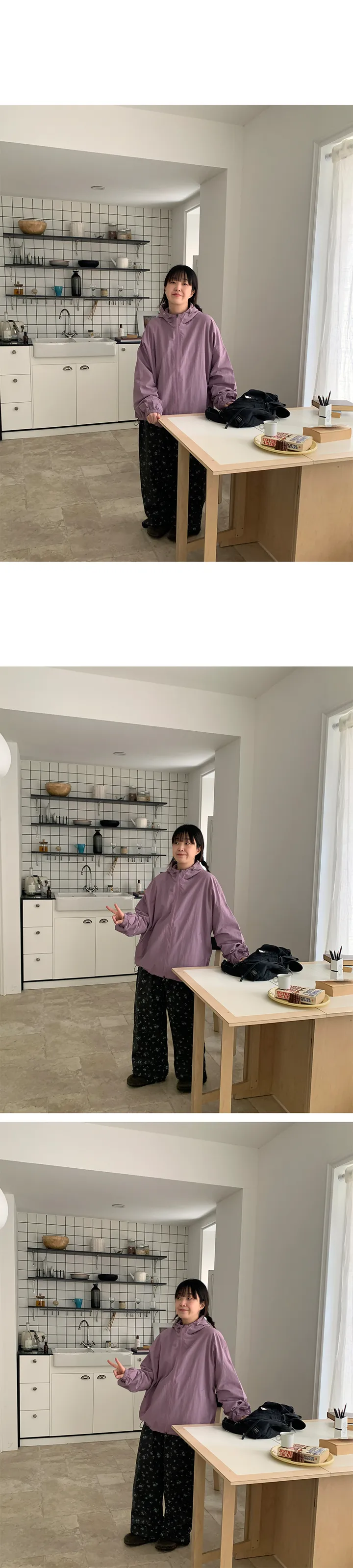 [3천장돌파][unisex] 쿠그 투웨이 스트링 후드 윈드 점퍼 (6color) 상세 이미지 14