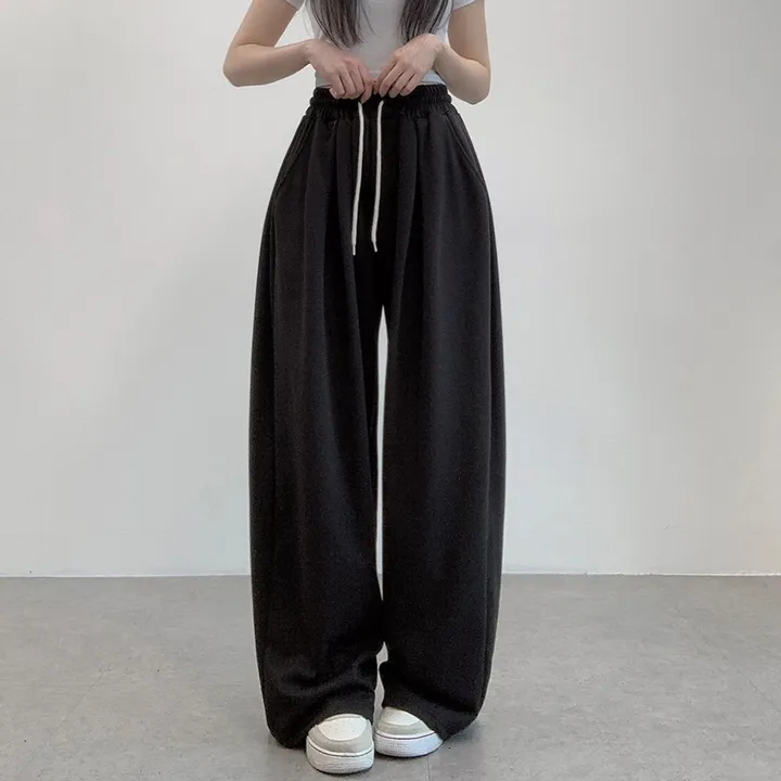 [기장선택/사계절팬츠] 루크 더블 핀턱 와이드 밴딩 롱팬츠 트레이닝 팬츠 4color 상세 이미지 26