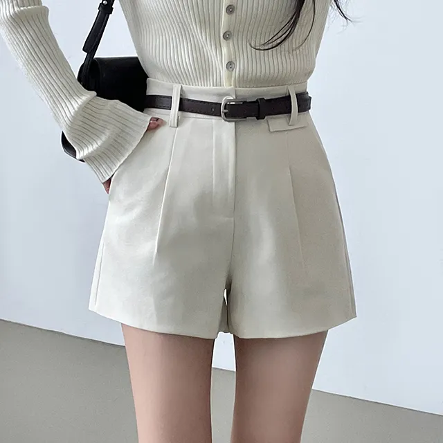 [S,M,L/벨트SET!] *봄신상 핏정석 데일리 숏팬츠 슬랙스 3color 상세 이미지 12
