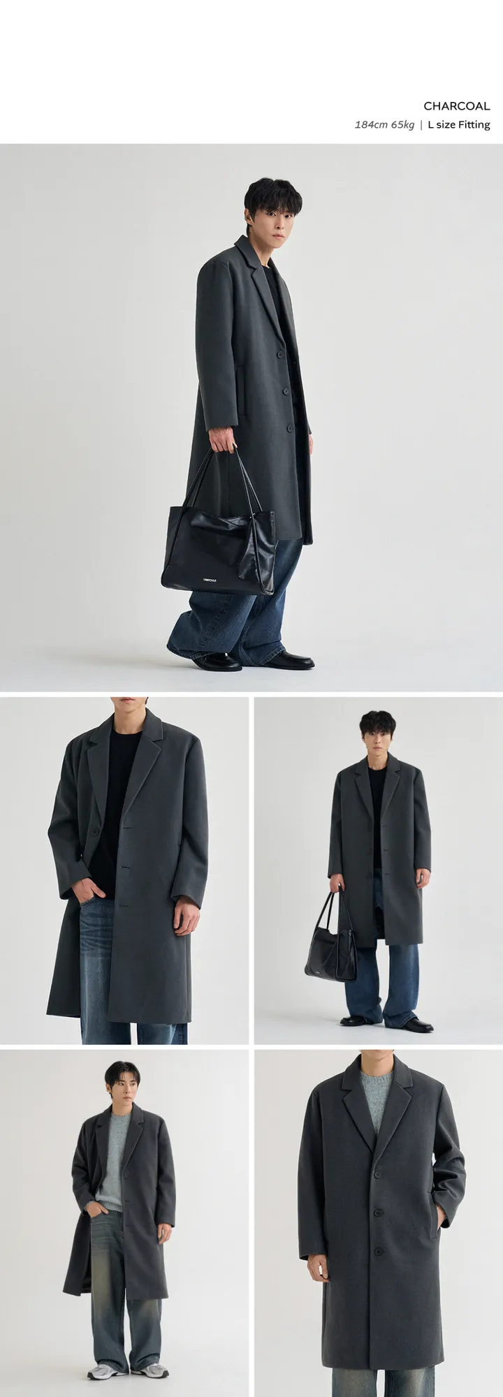리메인세컨드 울 블렌드 오버핏 베스트 코트 컬렉션 3STYLE 상세 이미지 6