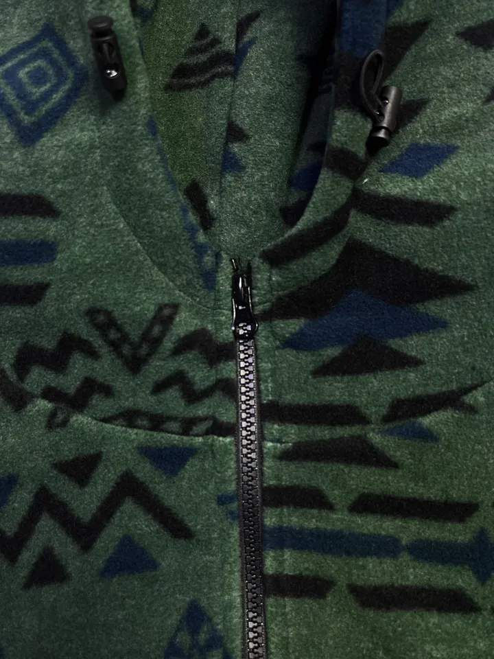 0377 - [Unisex] Camp fleece hood zip-up(3col) 상세 이미지 11