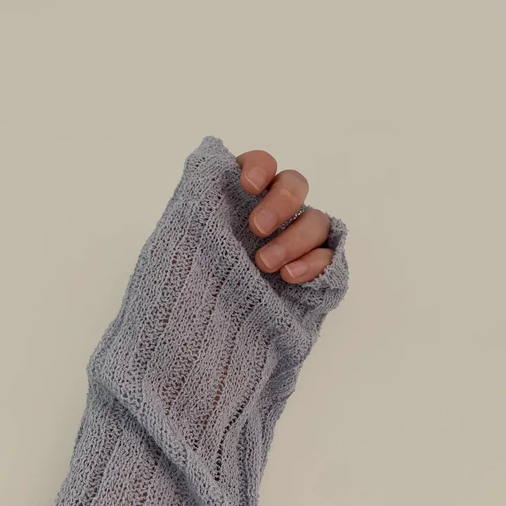 [팔뚝살부각X/여름가디건!]여름 파트너,쓰리버튼 루즈핏 크롭 부클 가디건 상세 이미지 36