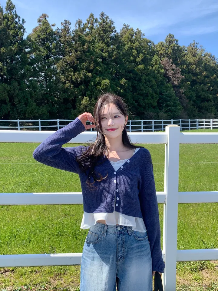 [MADE][봄필수템💕/벚꽃룩/데이트룩🎀] 로제 스프링 하찌 가디건 (7color) 상세 이미지 157