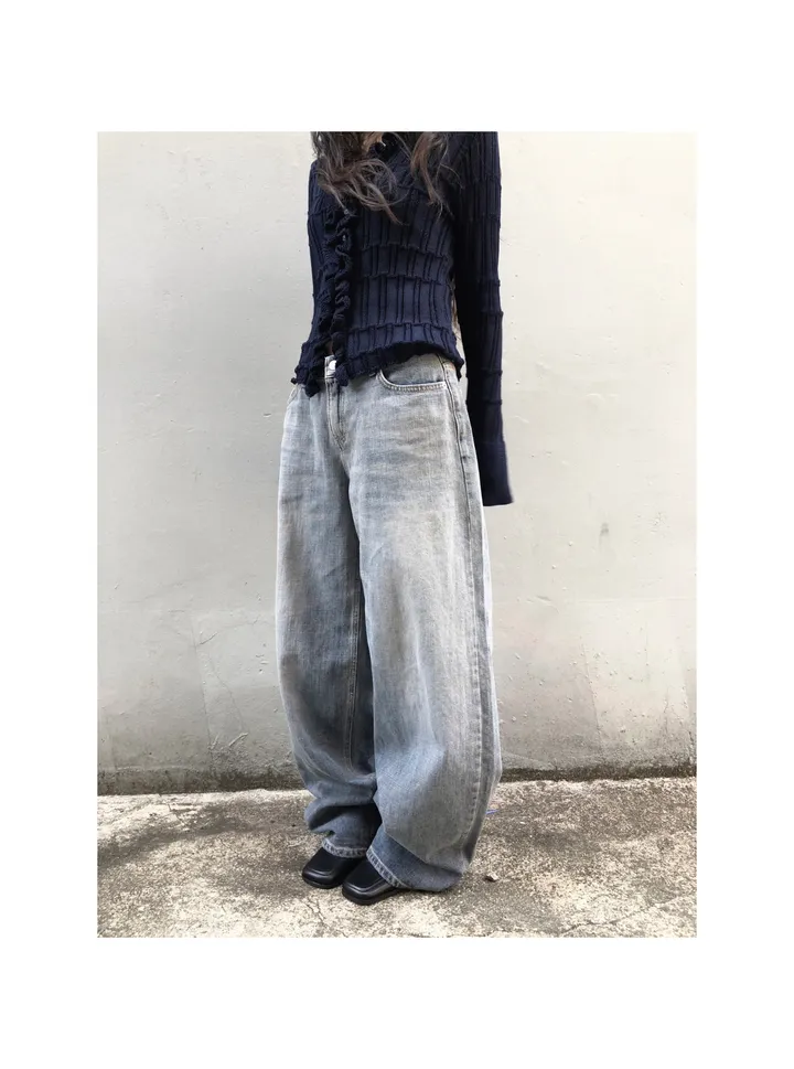 ruffle lyocell knit cardigan (2color) / 러플 라이오셀 니트 가디건 상세 이미지 7