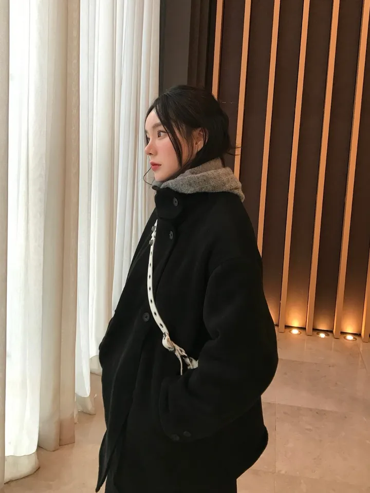 [하객룩💖] 스웨이드 무스탕 하프코트 (2c) 상세 이미지 23