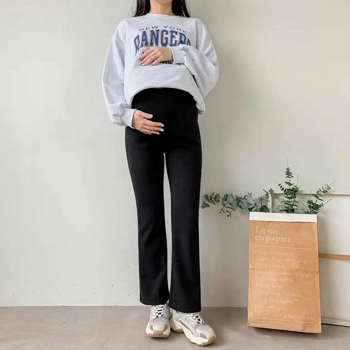 가을 겨울 임산부 특기모 나팔레깅스 상세 이미지 6