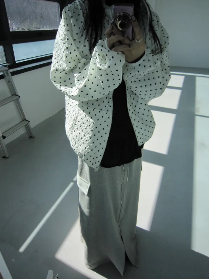 도트후드바람막이 (2color) 상세 이미지 50