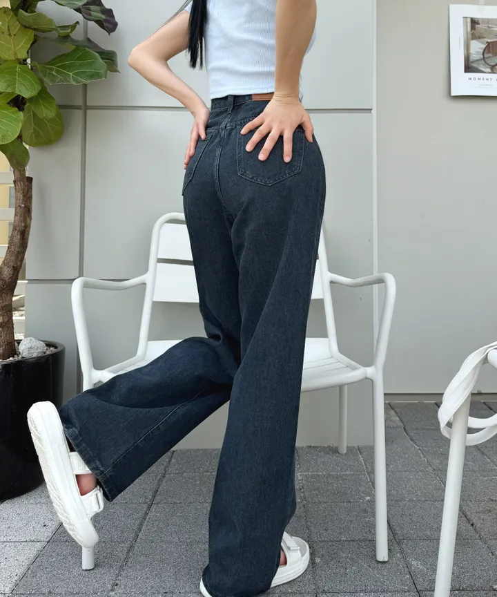 [3단기장/~2XL/6color/핫아이템]노수선와이드기획데님팬츠 상세 이미지 55