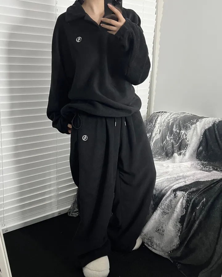 [주문폭주🔥1800장돌파🙏🏻]제로 후리스 롱와이드 팬츠👖[6color/세트가능][후리스팬츠/롱팬츠/트레이닝/후리스/와이드팬츠/츄리닝] 상세 이미지 121