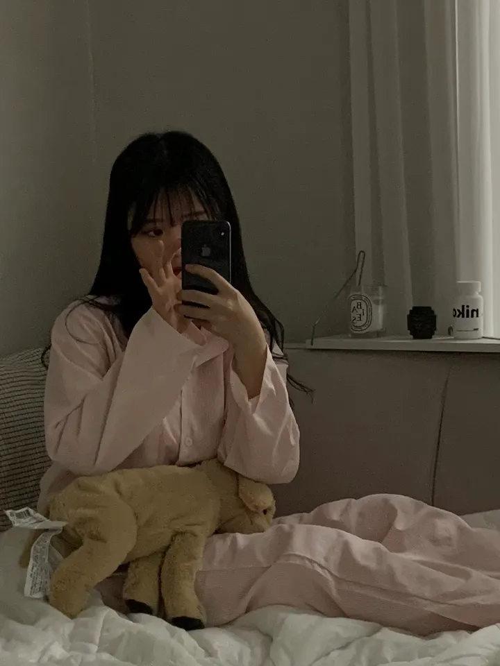 [자체제작][2size/4color] shirt pajamas set 커플잠옷 상세 이미지 8