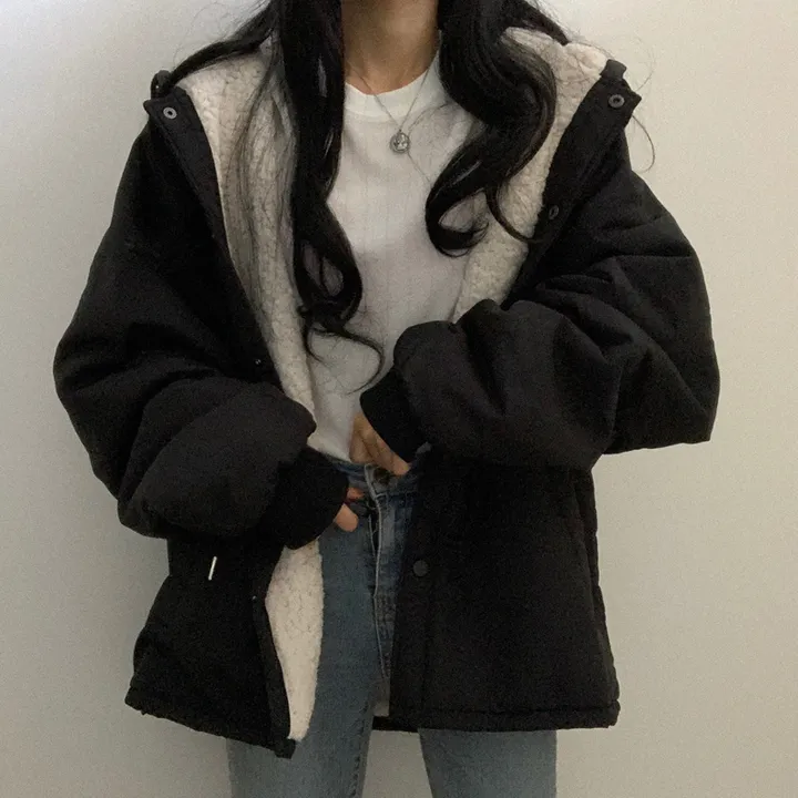 [ 겨울까지 ] 안감 양털 왕따뜻 야상 점퍼 상세 이미지 15