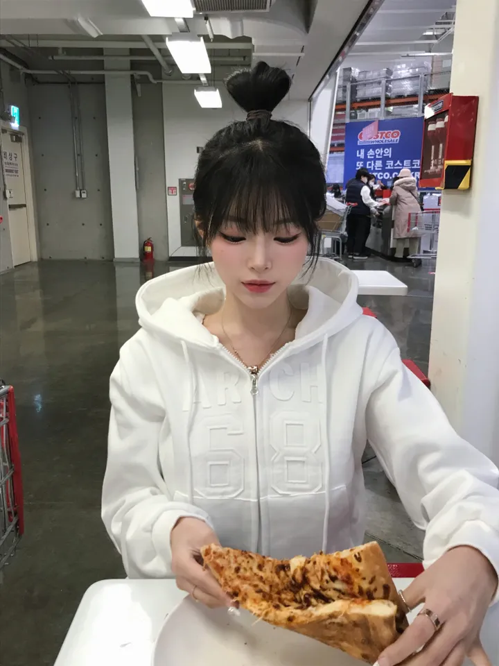 [기모/봄까지쭉] 유어 기모 트레이닝 후드 집업 상세 이미지 8