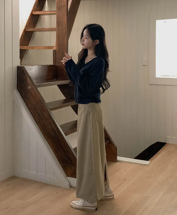 [예쁜여유핏/11colෆ] 다온 브이넥 루즈핏 긴팔 가디건 11colors 상세 이미지 35