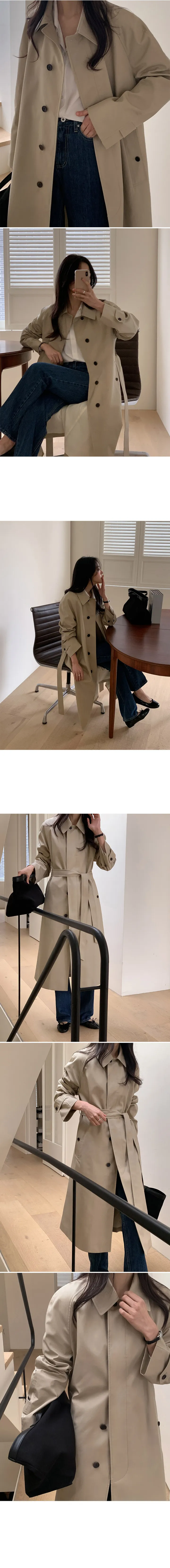 [고퀄리티][MADE] 타임리스 클래식 트렌치 코트 상세 이미지 18