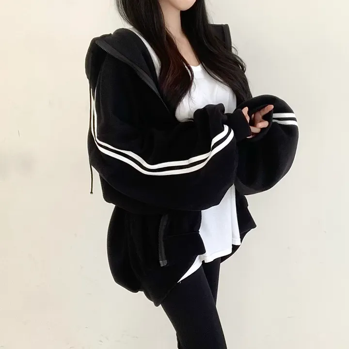 [보들후리스/넉넉핏] 보들 두줄 투웨이 후리스 후드집업 상세 이미지 65