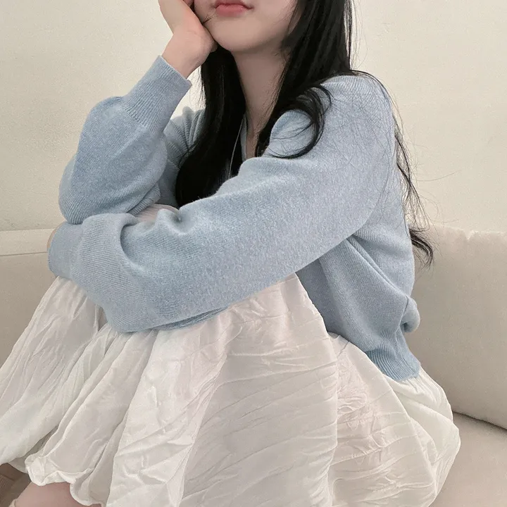 봄필수템 [브이넥/라운드넥] 소장각 라운드 브이넥 기본핏 긴팔 가디건 상세 이미지 56