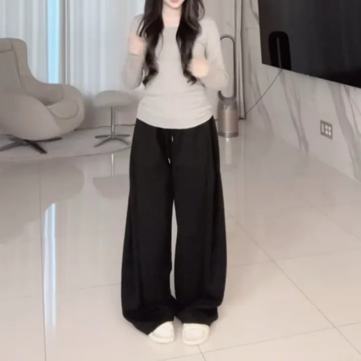 빠른발송🚀주문폭주🔥[숏/롱][핏보장][문의폭주]존예핏 와이드 핀턱 트레이닝팬츠 상세 이미지 8