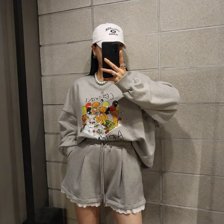 레이스 핀턱반바지(3단쭈리) 상세 이미지 18