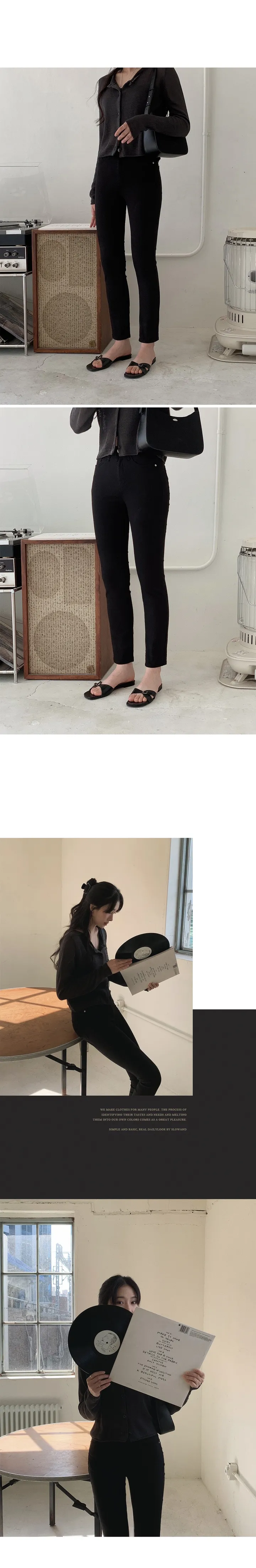 [2만장돌파/무료배송] #SLOWMADE. 모어슬림 썸머스키니 - one color 상세 이미지 13