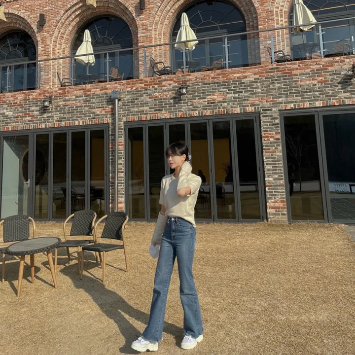 [워머SET/재진행‍🔥] 러블리 보들 울 핸드 워머 니트 세트 루즈핏 트임 반팔 니트티 라운드넥 토시 니트투피스 상세 이미지 30