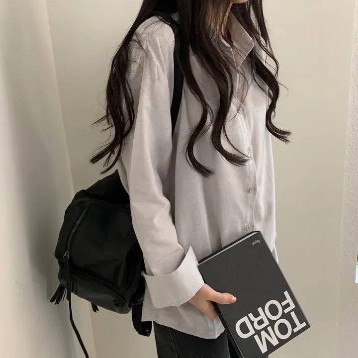 [컬러추가] 고급스러운, 옥스포드 박시핏 셔츠;7col 상세 이미지 15