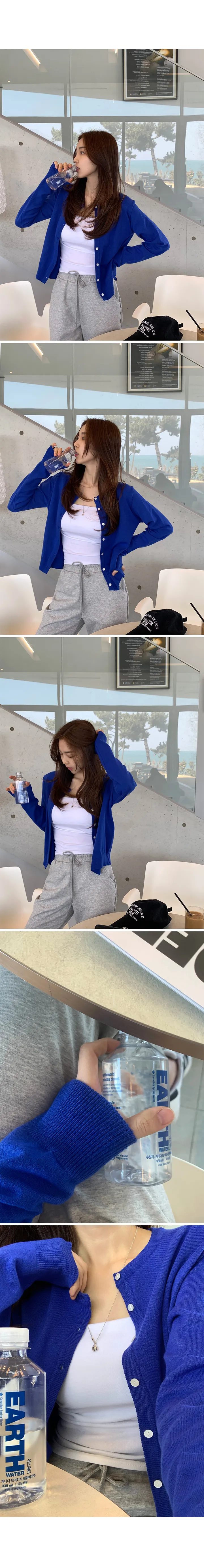 [2천장판매] 디본 스프링 라운드 가디건 / 6color 상세 이미지 10