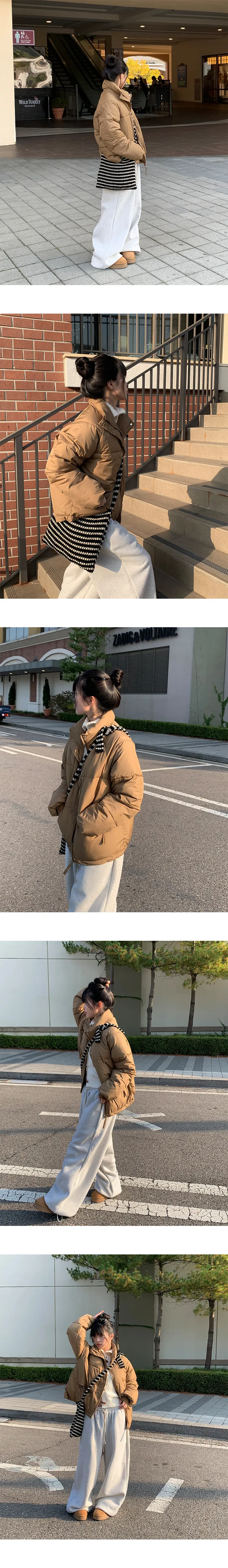 [웰론100%] 네드 푸퍼 오버핏 숏 패딩 (3color) 상세 이미지 22
