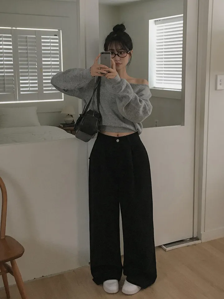 +영상[핏강추🤎] 틴츠 핀턱 코튼 와이드핏 롱 팬츠 3colors 상세 이미지 77