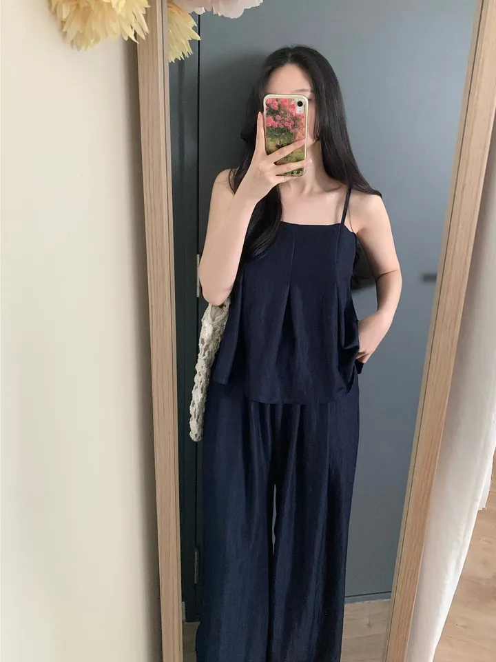 주아 린넨 뷔스티에 팬츠 세트 상세 이미지 40