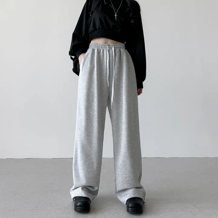 [데일리템] 요거트 컬러 벌룬핏 와이드 트레이닝 일자핏 롱팬츠 상세 이미지 28