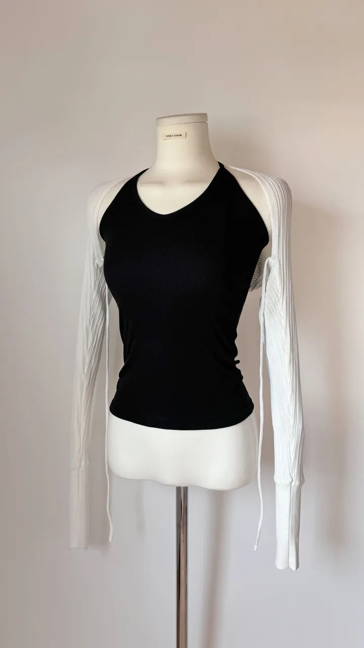 [MADE] Ribbed cool knit bolero (4color) 상세 이미지 23
